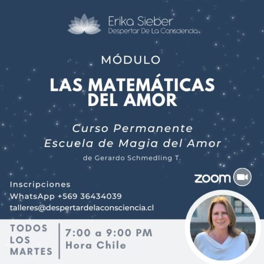LAS MATEMÁTICAS DEL AMOR - Curso permanente de Escuela de Magia del Amor (Tarde)